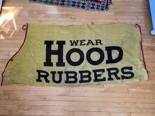 1900s/1910s Horse Banner Advertising Hood Rubbers