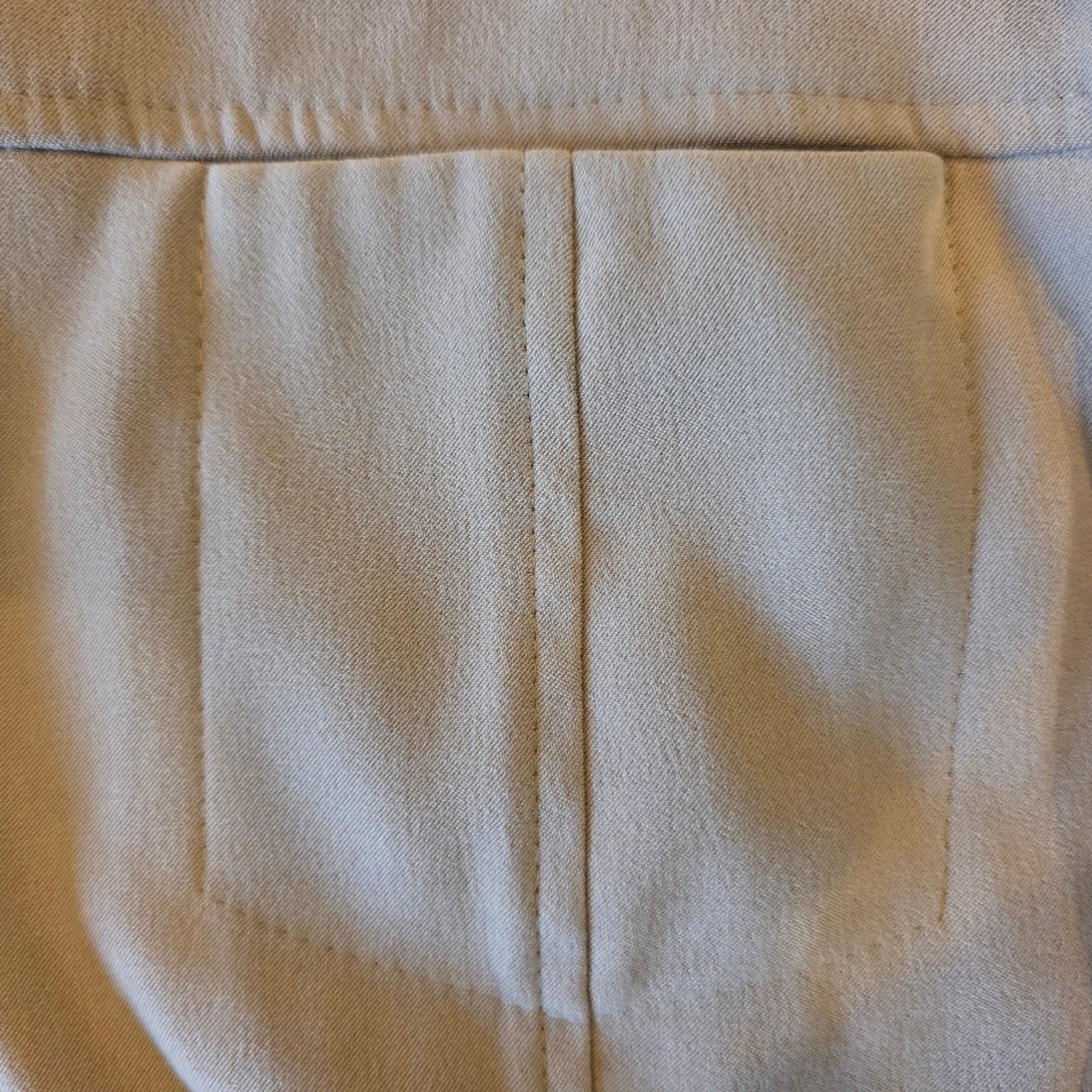 Talbots Stretch Tan Button Down Shacket Women's X… - image 4