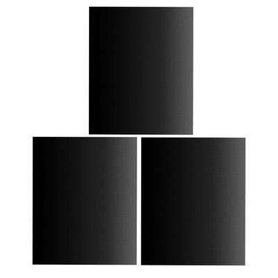 3 PCS Feuerfeste Grillunterlage Grillmatte Für Draußen Antihaft-Backmatte