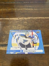 Jordan Binnington 2025-26 Upper Deck Tracking Systems St Louis Blues #TS-25