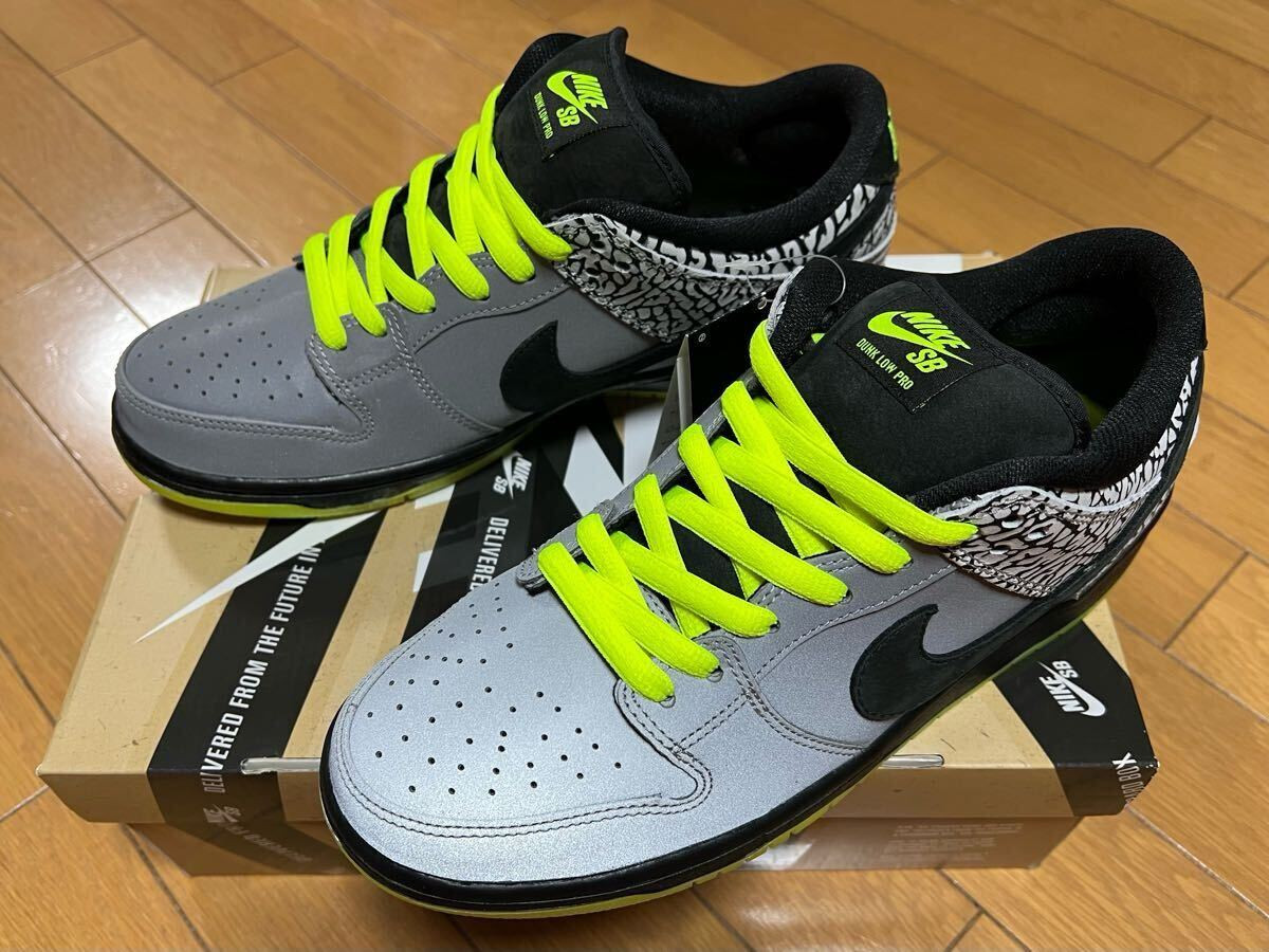 Men US 9.5 NIKE DUNK LOW PREMIUM SB QS 504750-017 DJ Clark Kent 257608