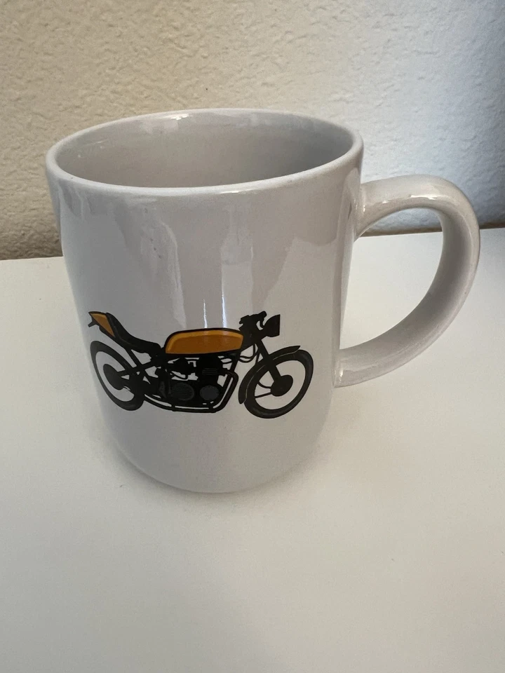 Taza de té café para motocicleta Royal Norfolk gres para motociclista Foto 3 de 4