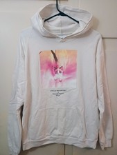 RARE! Stella McCartney x Taylor Swift Benjamin Cat Size M Hooded White Pullover