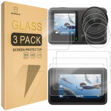 Mr.Shield Back Lens Front 3-Pack 9 Pcs Screen Protector For DJI clear