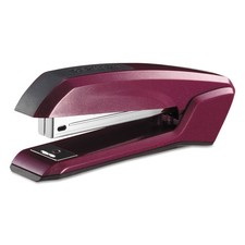 Purple Ergonomic Stapler With Staple Storage And Remover For 20 Sheets