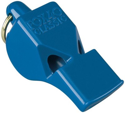 Fox 40 Classic Safety Whistle and Strap Blue Blue
