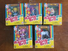 Rainbow Brite 40 Years Lot 5 Strormy Twink Tickled Pink Starlite - Sealed