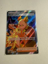 Firebreather 119/094 Ultra Rare Phantasmal Flames Pokemon Holo Near Mint