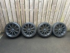 Mazda MX5 17 Inch Alloy Wheels, FULL SET, Black, with Tyres