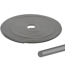 20FT Backer Rod 1/8 inch, Grey Rubber Caulk Saver, Concrete Expansion Joint F...