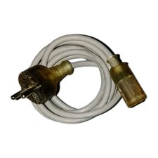 Original Apple Stromkabel EU Schuko Macintosh G4 Cube iMac G3 DV Flower Power