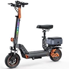 Ruitoo 1000W Adult Electric Scooter with Seat Foldable E-Scooter 28 MPH 34 Miles
