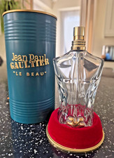 Jean Paul Gaultier Le Beau Empty Bottle and tin