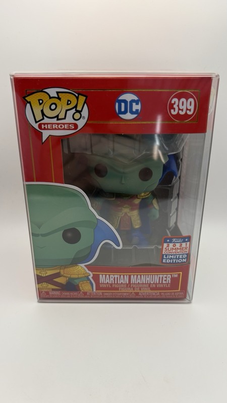 Funko Pop! DC Heroes Imperial Palace Martian Manhunter #399 SDCC Exclusive