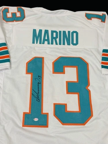 Dan Marino Miami Dolphins Signed Football Jersey COA
