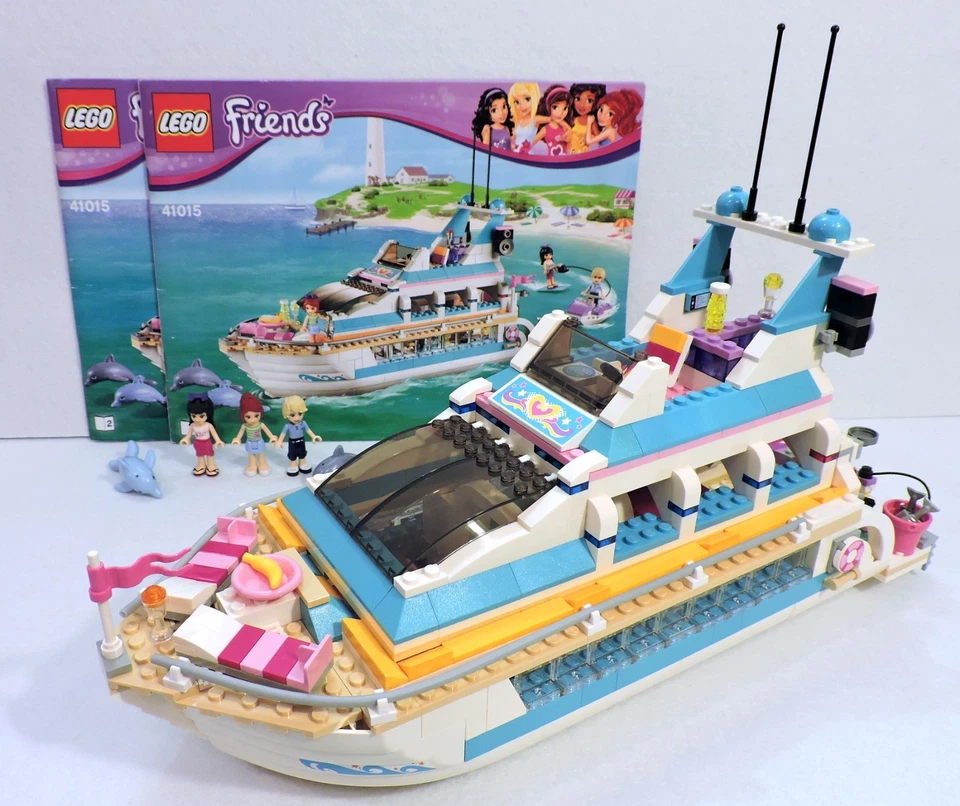 LEGO Dolphin Cruiser Yacht 41015 Ariels Amazing Treasures 41050 Moda 3936 LOTE Foto 2 de 4