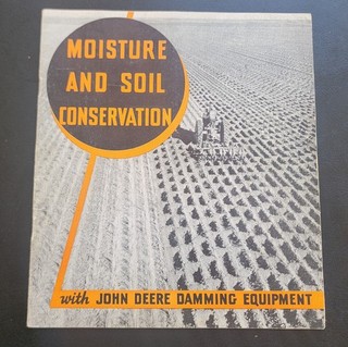1930'S JOHN DEERE MOISTURE CONSERVATION BROCHURE RARE TWO CYLINDER ERA VINTAGE