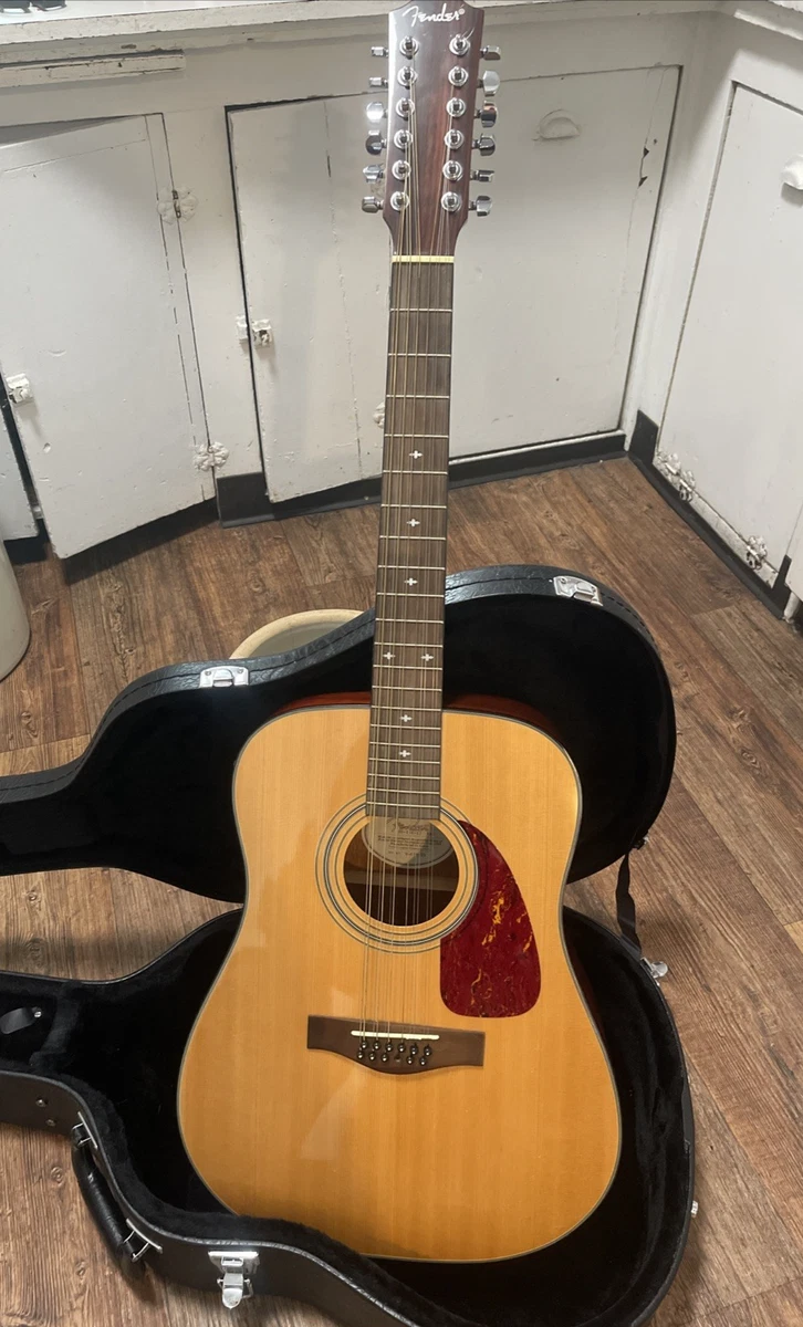 Fender DG-16E-12 NAT Guitar with Hard Case 12 String Acoustic | eBay