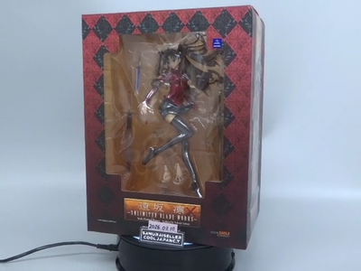 Fate/stay night Rin Tohsaka UNLIMITED BLADE WORKS 1/7 Figure Good