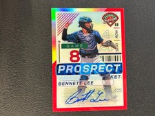 Bennett Lee 2024 Prospect Edition Auto Autograph Rookie RC Tigers 85/199 E98