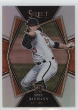 2022 Panini Select Premier Level Holo Silver Prizm Mike Baumann #120 y4f