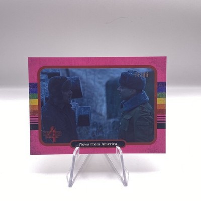 2023 Topps Stranger Things Zerocool News From America /86 Pink #48