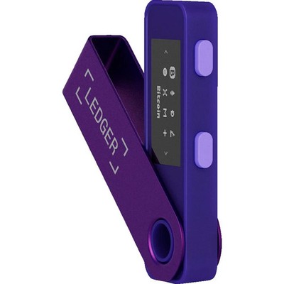 LEDGER SAS Nano S Plus Krypto Hardware Wallet Purple Amethyst
