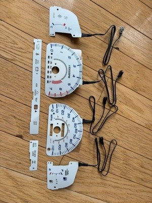 White Face Gauges Overlay for 1996-2000 Toyota 4Runner Tacoma