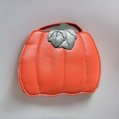 Cynthia Rowley Kids Faux Leather Pumpkin Purse New (without Tag) Change Purse