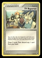 Pokemon TCG TV Reporter Supporter Uncommon EX Dragon Frontiers 82/101 HP
