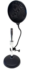 ATLAS Sound Adjustable 8-11" Cast Iron Bass Microphone Stand W Screen *tb2
