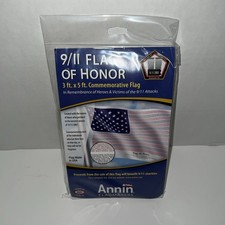 Annin 9/11 Flag of Honor 3' x 5' Flag Commemorating The Hero’s & Victims - NEW