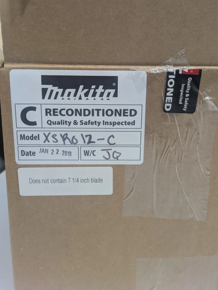 Makita XSR01Z 36V (18V X2) LXT Rear Handle Circular Saw – Reconditioned - Image 4 of 4