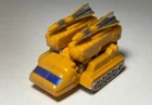 Blaster (Orange) - GoBots Tonka/Bandai 1983 MR-23 Series (1) Japan w/ Missiles.