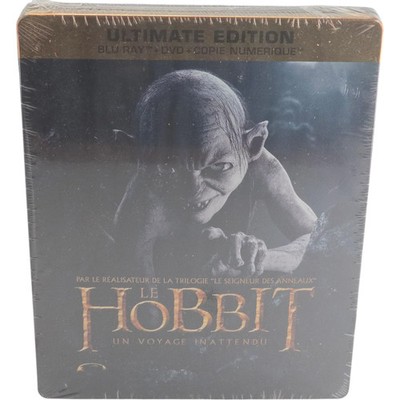 Der Hobbit: Un Voyage Unerwartete Gollum Steelbook Blu-Ray+DVD+Digital Zone B
