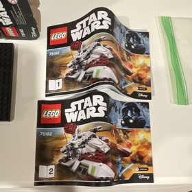 LEGO Star Wars Republic Fighter Tank 75182 Complete Set Box Minifigures 305pcs