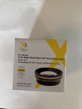 New Xit Pro Series 2.2x High Definition AF Telephoto Lens 52 MM Sealed