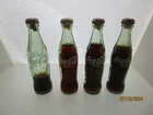 Vintage 3" Mini Coca-Cola Bottles