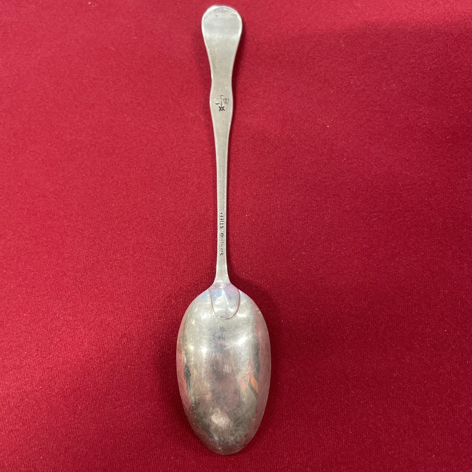 Vintage Stieff Sterling Silver Queen Anne Williamsburg 4.5” Demitasse Spoon - Image 2 of 4