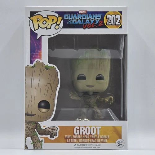 Funko Pop! Marvel Guardians of the Galaxy Vol. 2 Groot #202