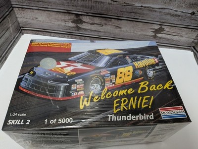 Monogram Welcome Back Ernie Irvan Ford Thunderbird Nascar Model Kit Sealed