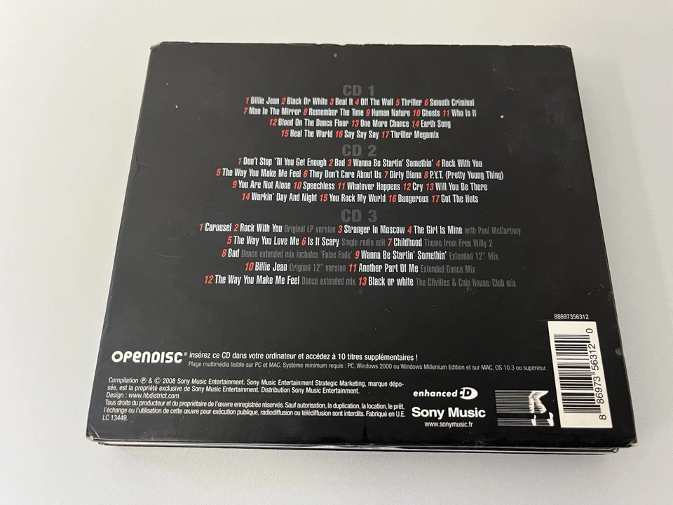 Michael Jackson - KING OF POP (The French Fan´s Selection) - 3 CD Set - 12"Mixes - Bild 4 von 4