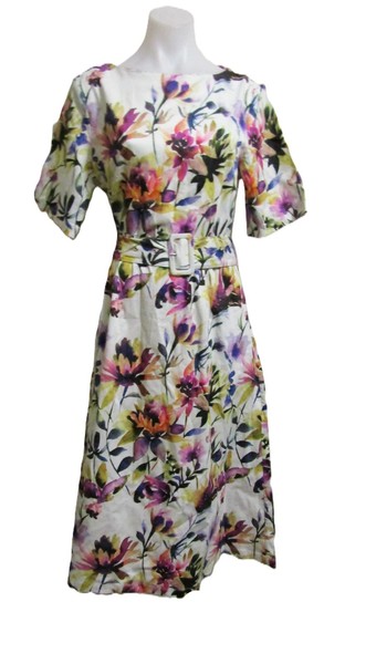 Grace hill SZ 14 NWT water coloured NWT race wedding party evening dress