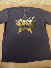 Sabrina Carpenter Coachella Blue Shirt Large Official Merch