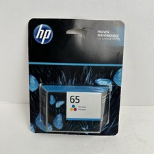 Genuine HP 65 Tricolor , N9K01AN option 140 , exp. Dec 2023