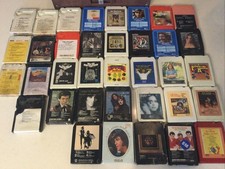 8 Track Tapes. 36 In This Lot. Plus One 8Track Carrier. Holds 24