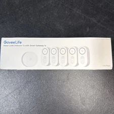 GoveeLife Water Leak Detector 1s with Smart Gateway 1s (1+5 Pack)