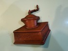 Vintage MCM Orange Metal Sexton Wall Art Kitchen Decor 6 Distressed Farm Country — photo 7