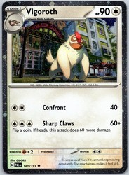 Vigoroth (Cosmos Holo) 161/193 Paldea Evolved