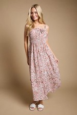 Dorothy Perkins Orange Maxi Dress Womens Daywear Dresses